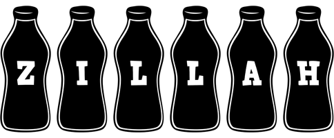 Zillah bottle logo