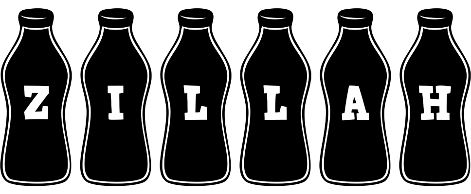 Zillah bottle logo