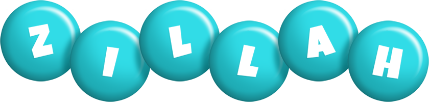 Zillah candy-azur logo