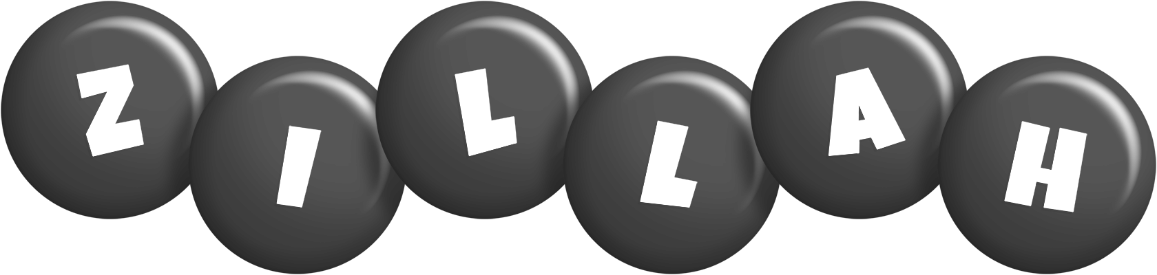 Zillah candy-black logo
