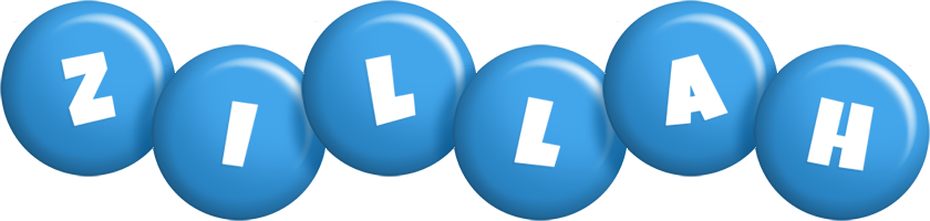 Zillah candy-blue logo