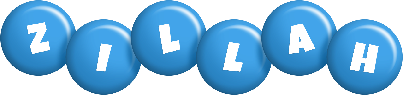 Zillah candy-blue logo