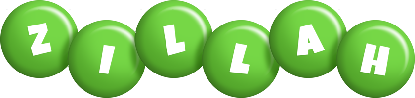 Zillah candy-green logo