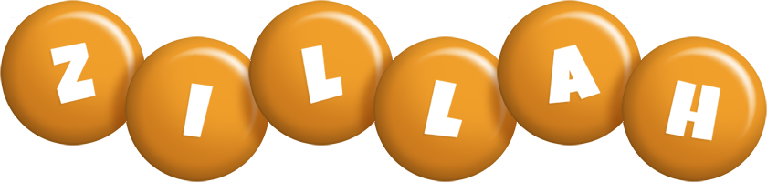 Zillah candy-orange logo