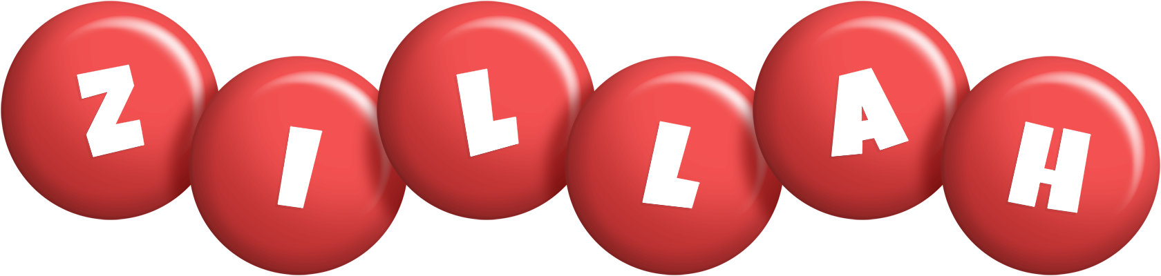 Zillah candy-red logo