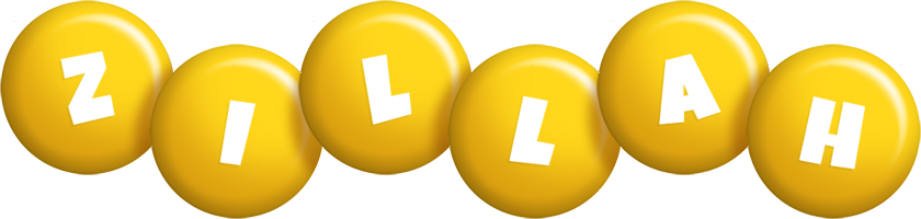 Zillah candy-yellow logo
