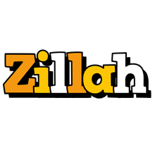 Zillah cartoon logo