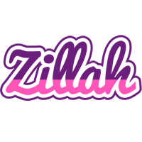 Zillah cheerful logo