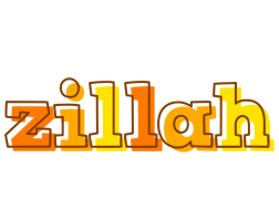 Zillah desert logo