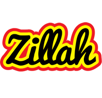 Zillah flaming logo