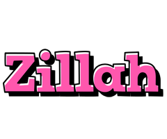 Zillah girlish logo