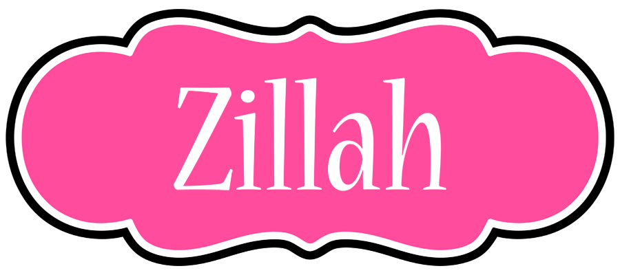 Zillah invitation logo