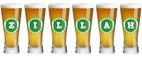Zillah lager logo