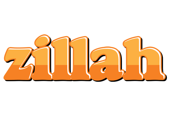 Zillah orange logo
