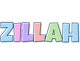 Zillah pastel logo