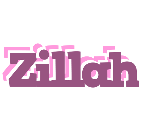 Zillah relaxing logo