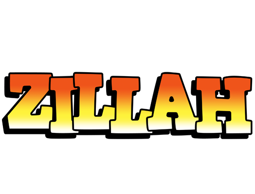 Zillah sunset logo