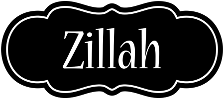 Zillah welcome logo