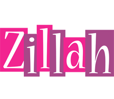 Zillah whine logo