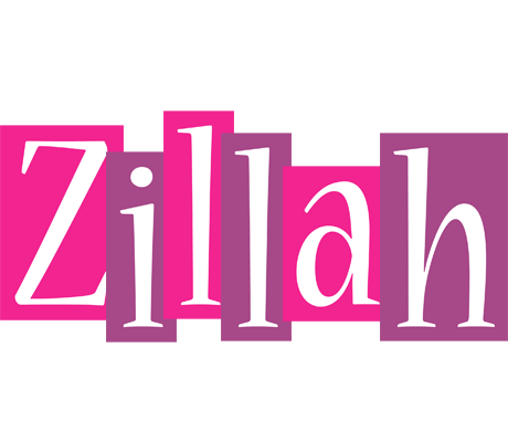 Zillah whine logo