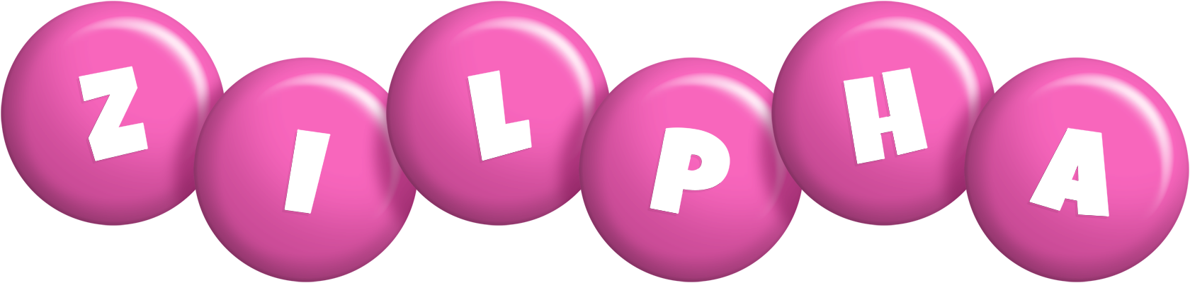 Zilpha candy-pink logo