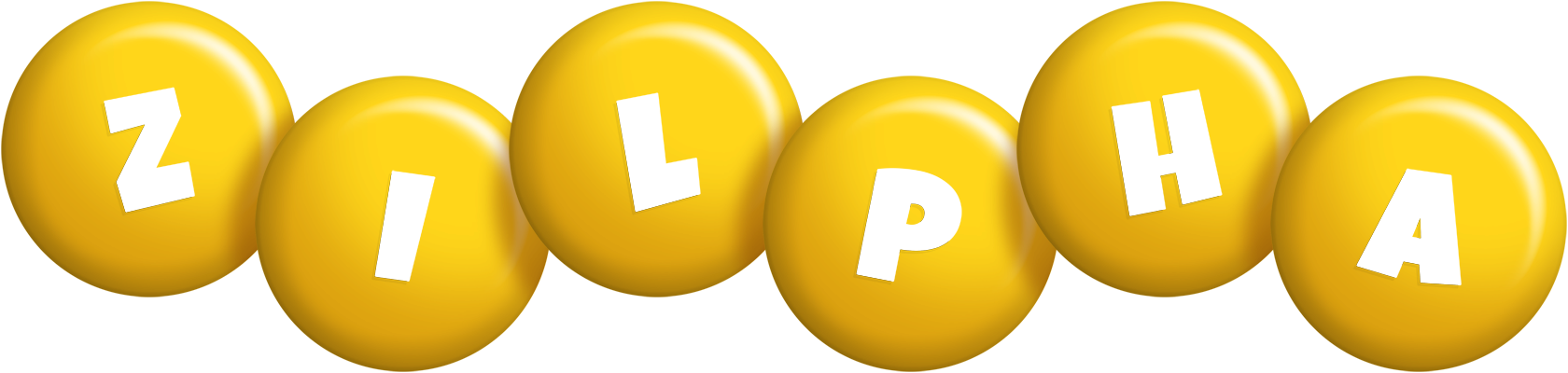 Zilpha candy-yellow logo
