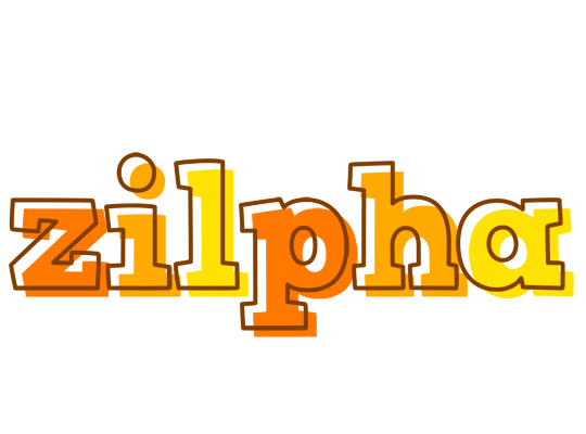 Zilpha desert logo