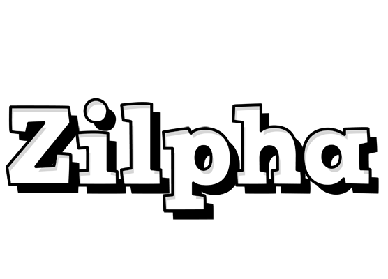 Zilpha snowing logo