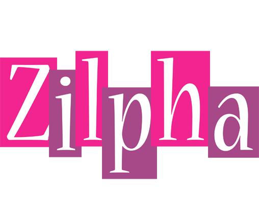 Zilpha whine logo