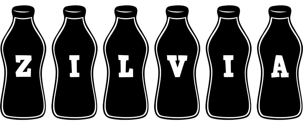 Zilvia bottle logo
