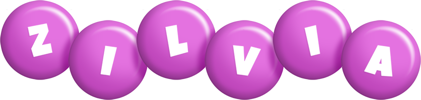 Zilvia candy-purple logo