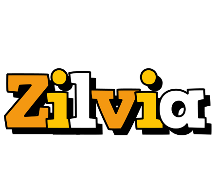 Zilvia cartoon logo