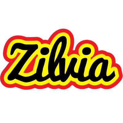 Zilvia flaming logo