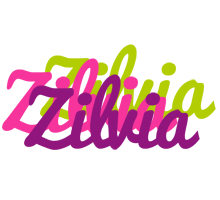 Zilvia flowers logo