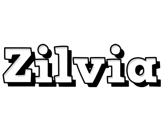 Zilvia snowing logo