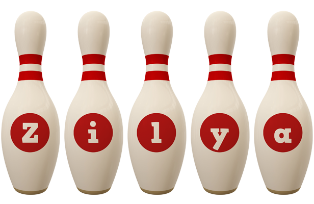 Zilya bowling-pin logo