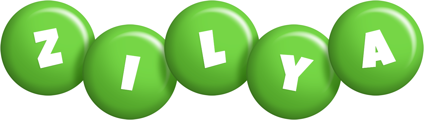 Zilya candy-green logo