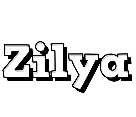 Zilya snowing logo