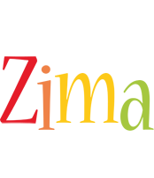 Zima birthday logo