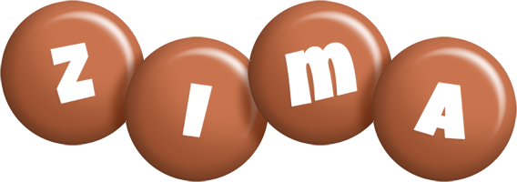 Zima candy-brown logo