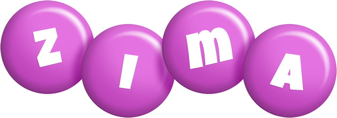 Zima candy-purple logo