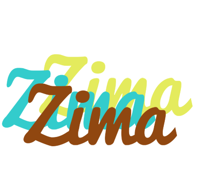 Zima cupcake logo