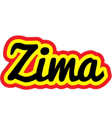 Zima flaming logo