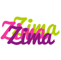 Zima flowers logo