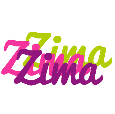 Zima flowers logo