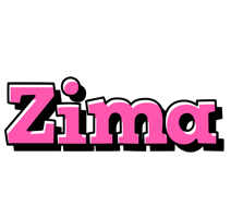 Zima girlish logo