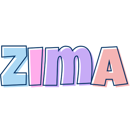 Zima pastel logo