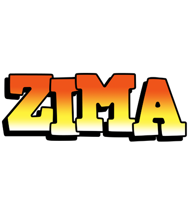 Zima sunset logo