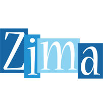 Zima winter logo