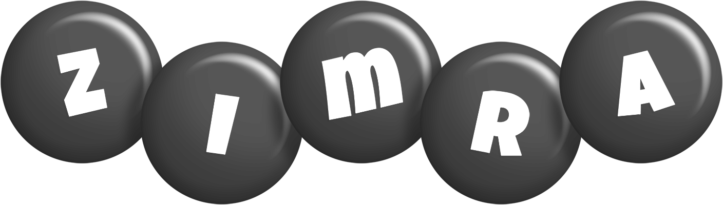 Zimra candy-black logo